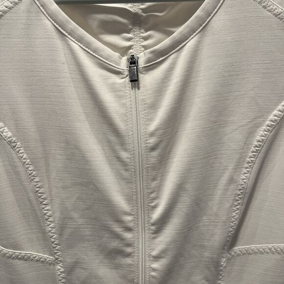 Athleta Size X Small Pacifica Countoured Tank With Half Zip - Picture 5 of 6